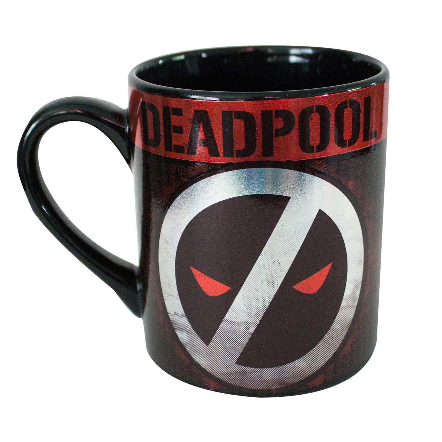 Ounce Logo - Deadpool Logo 14 Ounce Mug