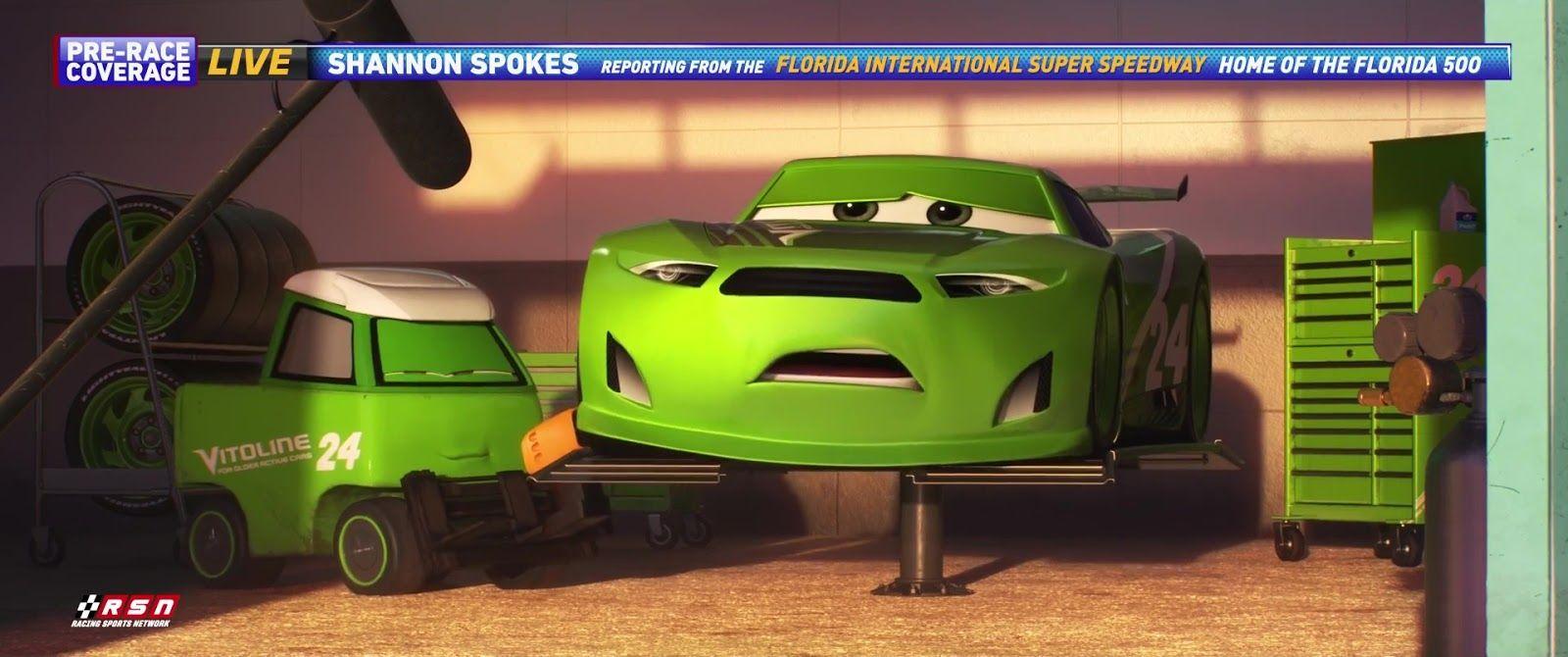 Vitoline Logo - Dan the Pixar Fan: Cars 3: Chase Racelott (Vitoline)
