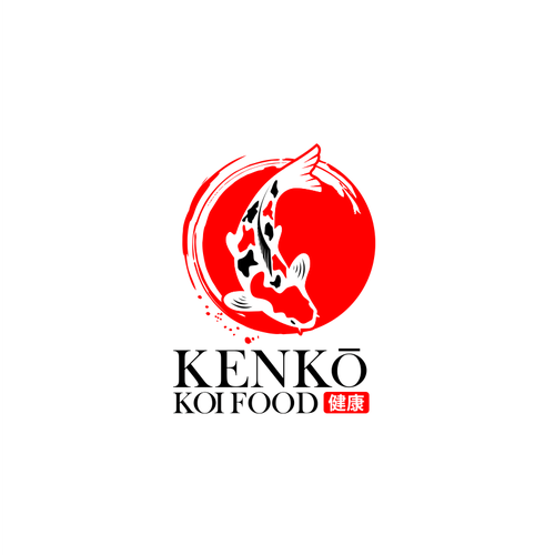 Koi Logo - Kenko Koi Food brand logo | Logo design contest