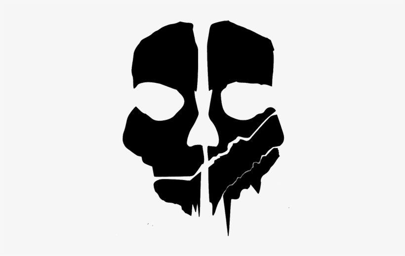 M.A.s.k. Logo - Call Of Duty Ghosts Logo Png - Cod Ghosts Mask Template - Free ...