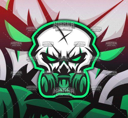 M.A.s.k. Logo - Skull with gas mask Esports logo