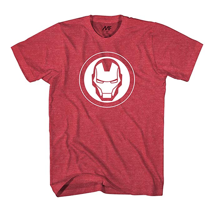 M.A.s.k. Logo - Marvel Avengers Iron Man Mask Logo Endgame Mens T Shirt