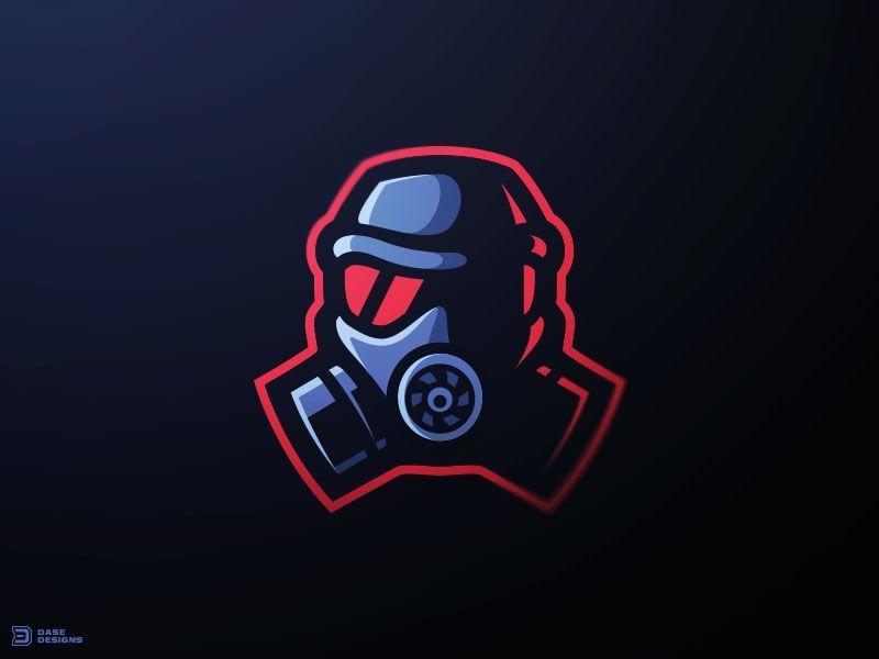 M.A.s.k. Logo - Gas Mask eSports Logo. Sports logos. Logo keren, Desain, dan Seni