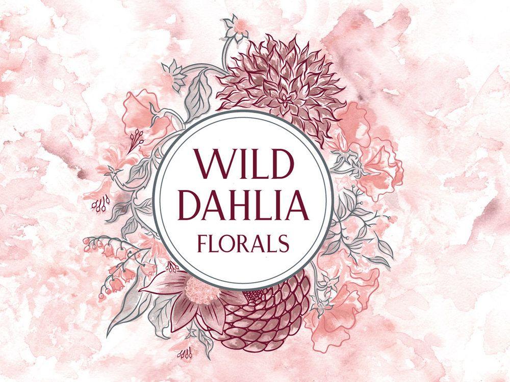 Dahlia Logo - Logo Brand Identity