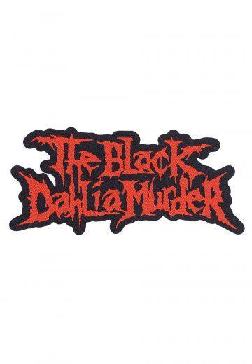 Dahlia Logo - The Black Dahlia Murder - Red Logo Die Cut - Patch