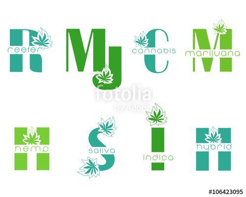 Indica Logo - Cannabis logo, reefer logo, indica logo, sativa logo, Mary Jane logo