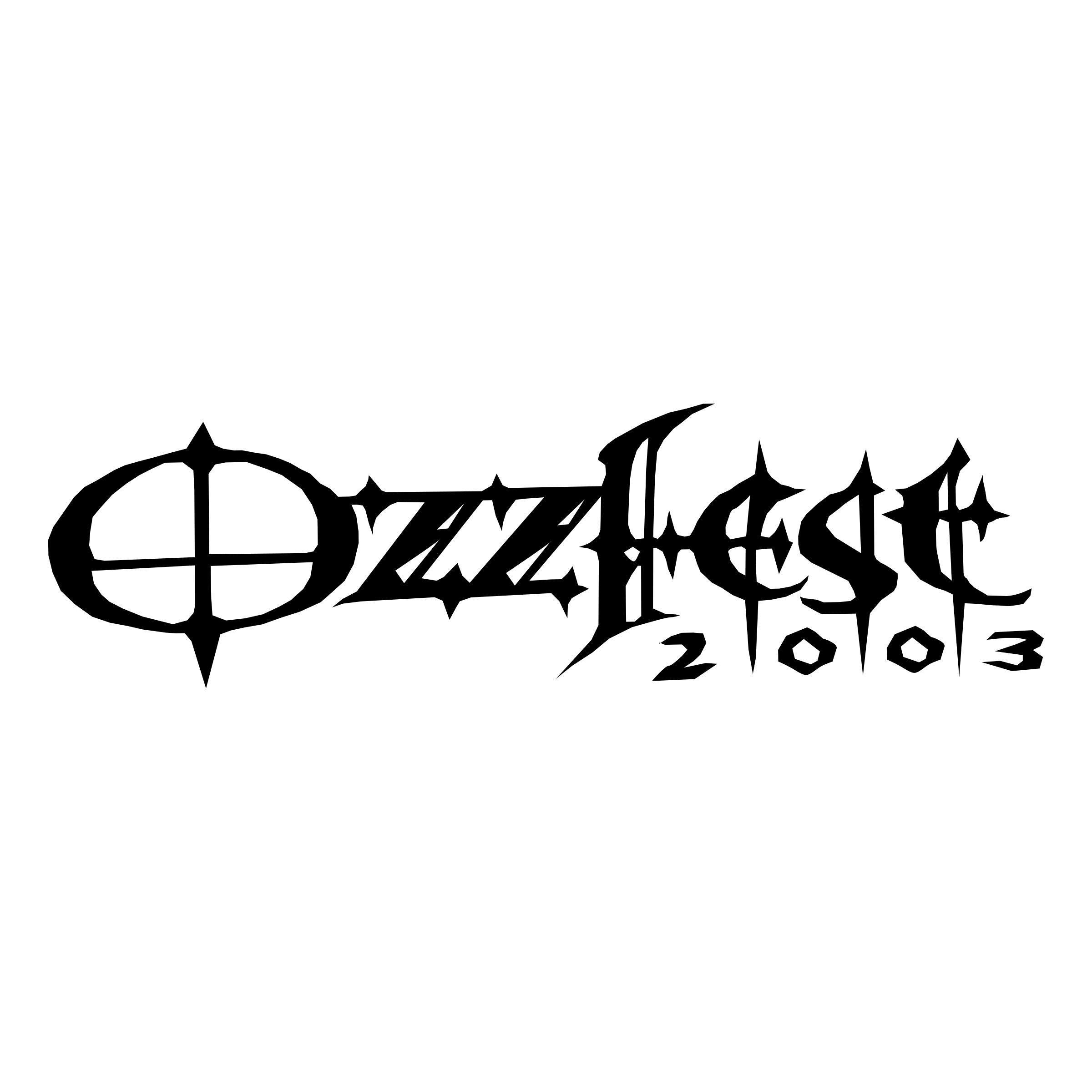 2003 Logo - Ozzfest 2003 Logo PNG Transparent & SVG Vector - Freebie Supply