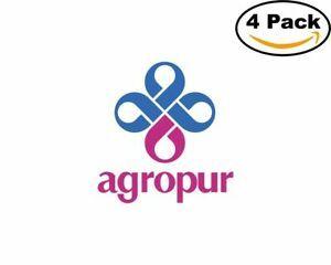 Agropur Logo - Details about Agropur 4 Stickers 4X4 inches Sticker Decal