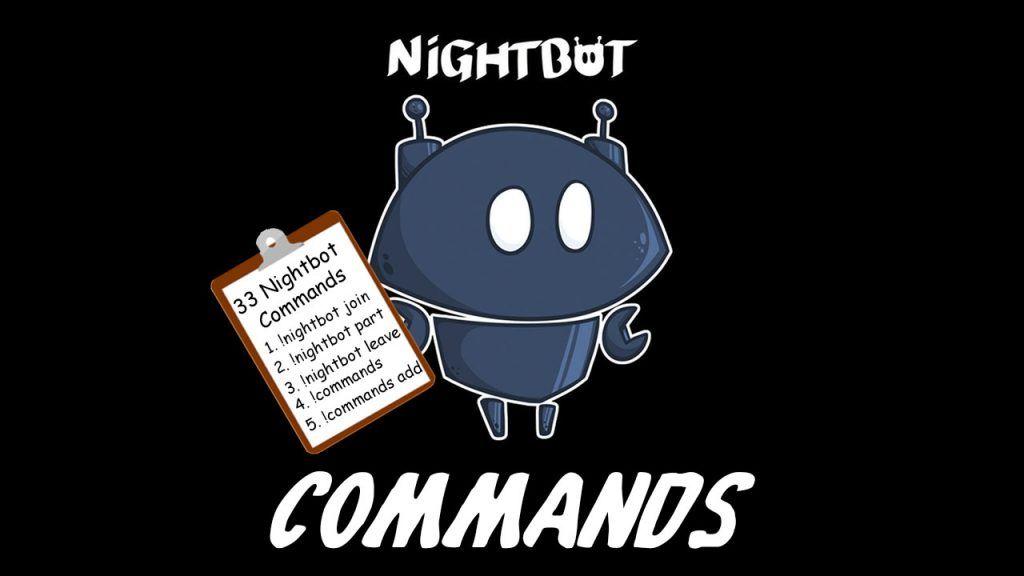 Nightbot Logo - Nightbot Commands | 33 Default Commands | Upgrowth Development