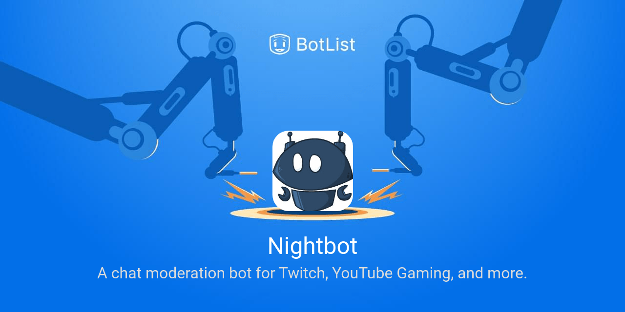 Nightbot Logo - Nightbot Bot on Discord chatbot on BotList