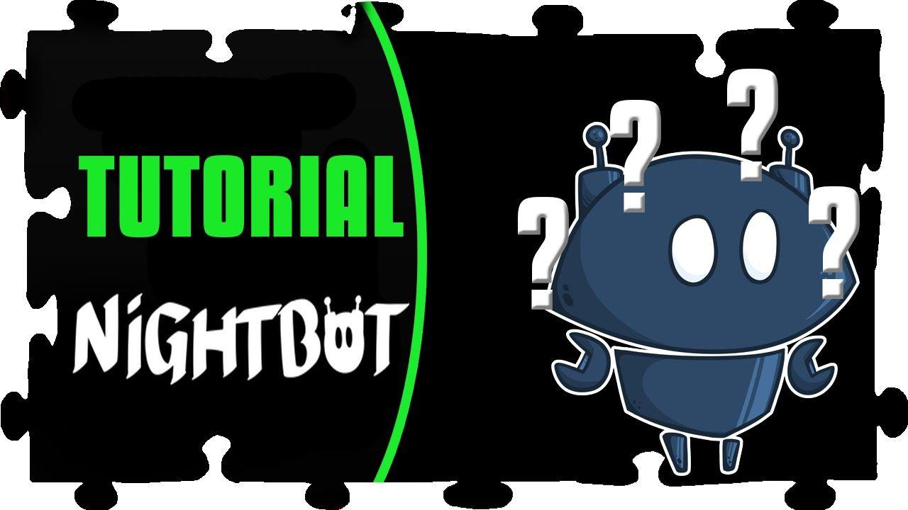 Nightbot Logo - COMO USAR NIGHTBOT BOT PARA SUA LIVESTREAM!