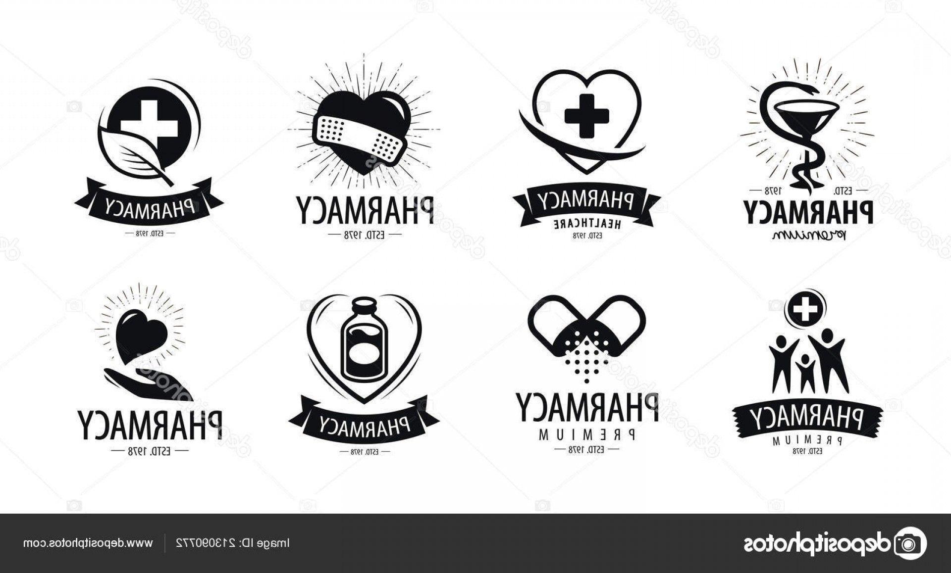 Drugstore.com Logo - Stock Illustration Drugstore Pharmacy Logo Label Medicine | GeekChicPro