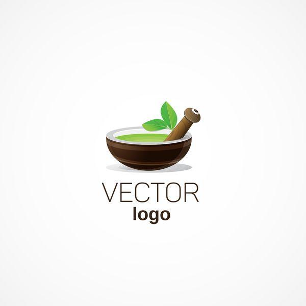 Bowl Logo - bowl with gree leave logo design vectors free download