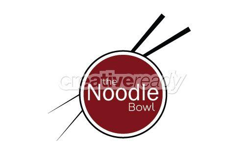 Bowl Logo - Noodle Bowl Logo | CreativeReady