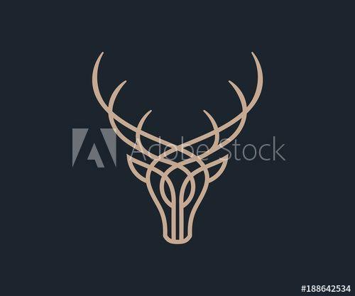 Dear Logo - luxury dear logo icon vector this stock vector and explore