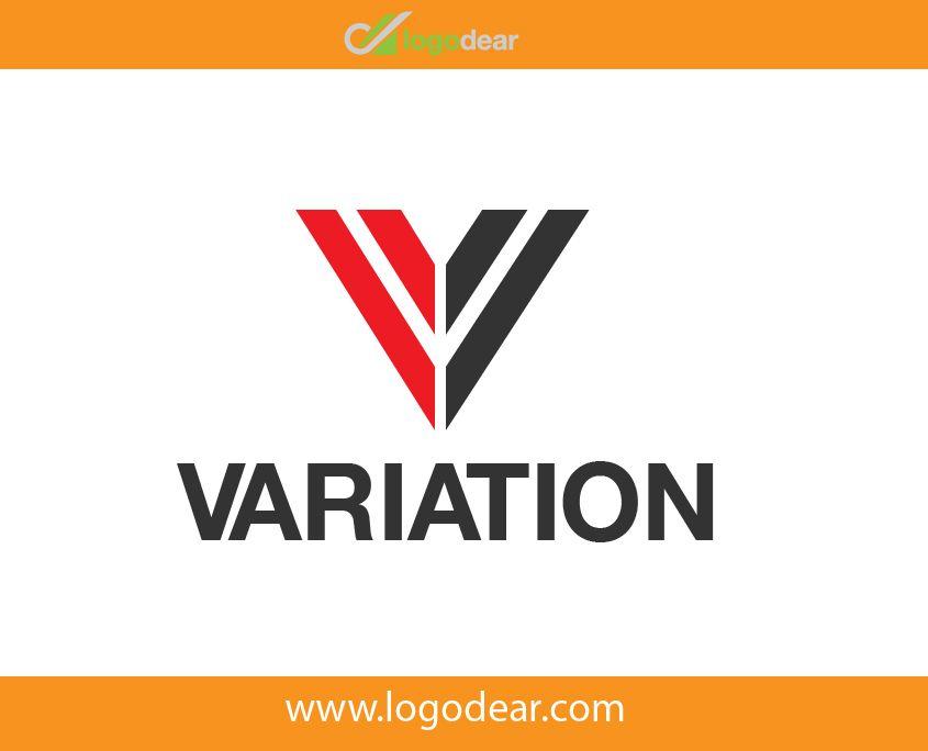 Dear Logo - Variation Adobe Illustrator Vector logo design V letter symbol Free