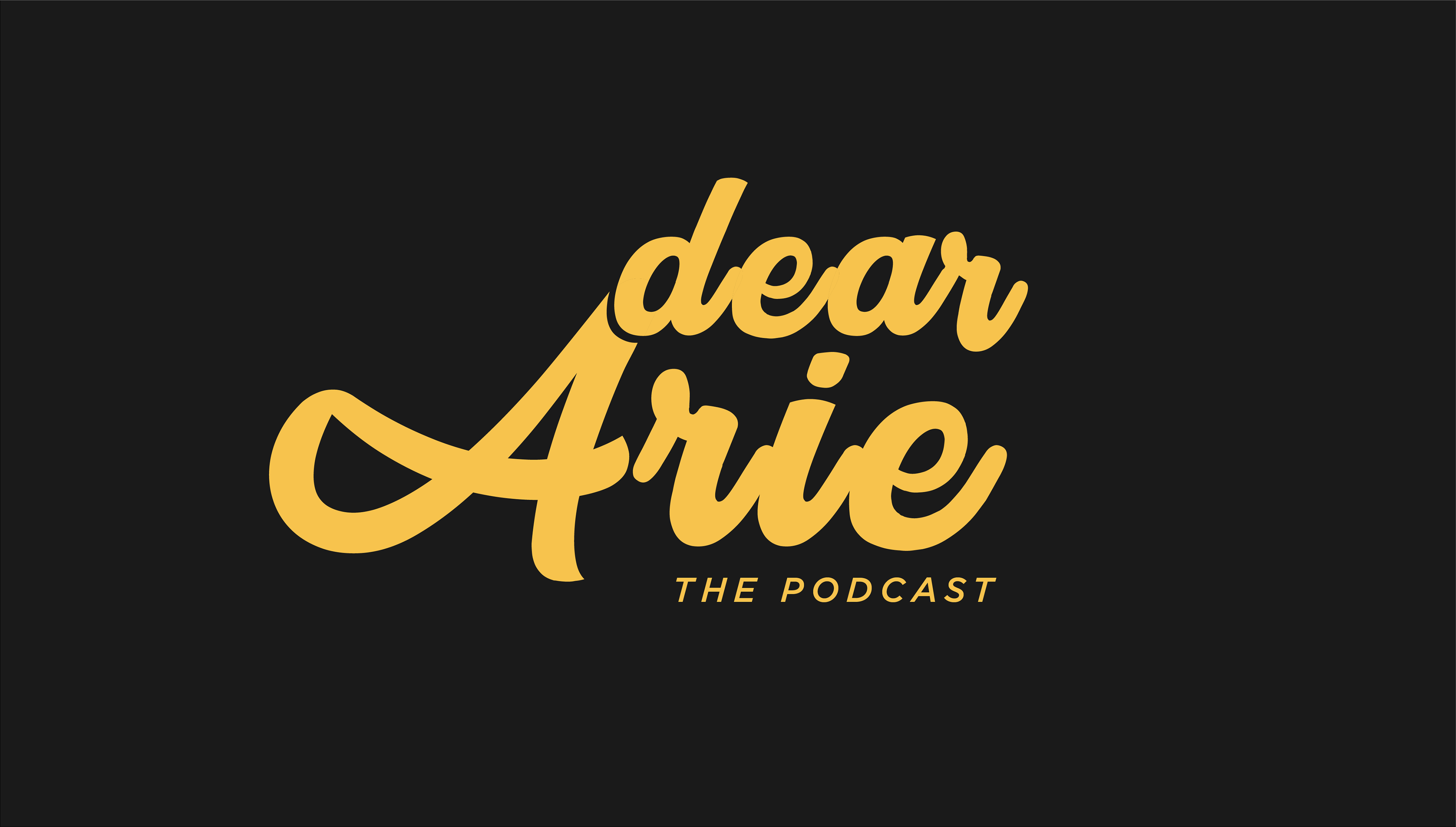 Dear Logo - kianijeeportfolio - DEAR ARIE - PODCAST