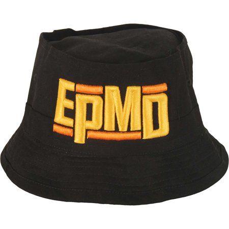 EPMD Logo - EPMD Men's Logo Black Bucket Cap Black