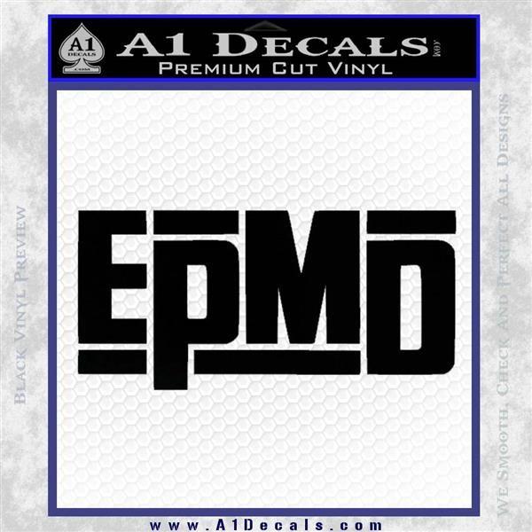 EPMD Logo - EPMD Decal Sticker Hip Hop Rap » A1 Decals