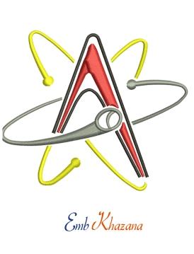 Isotopes Logo - Albuquerque Isotopes Logo embroidery design