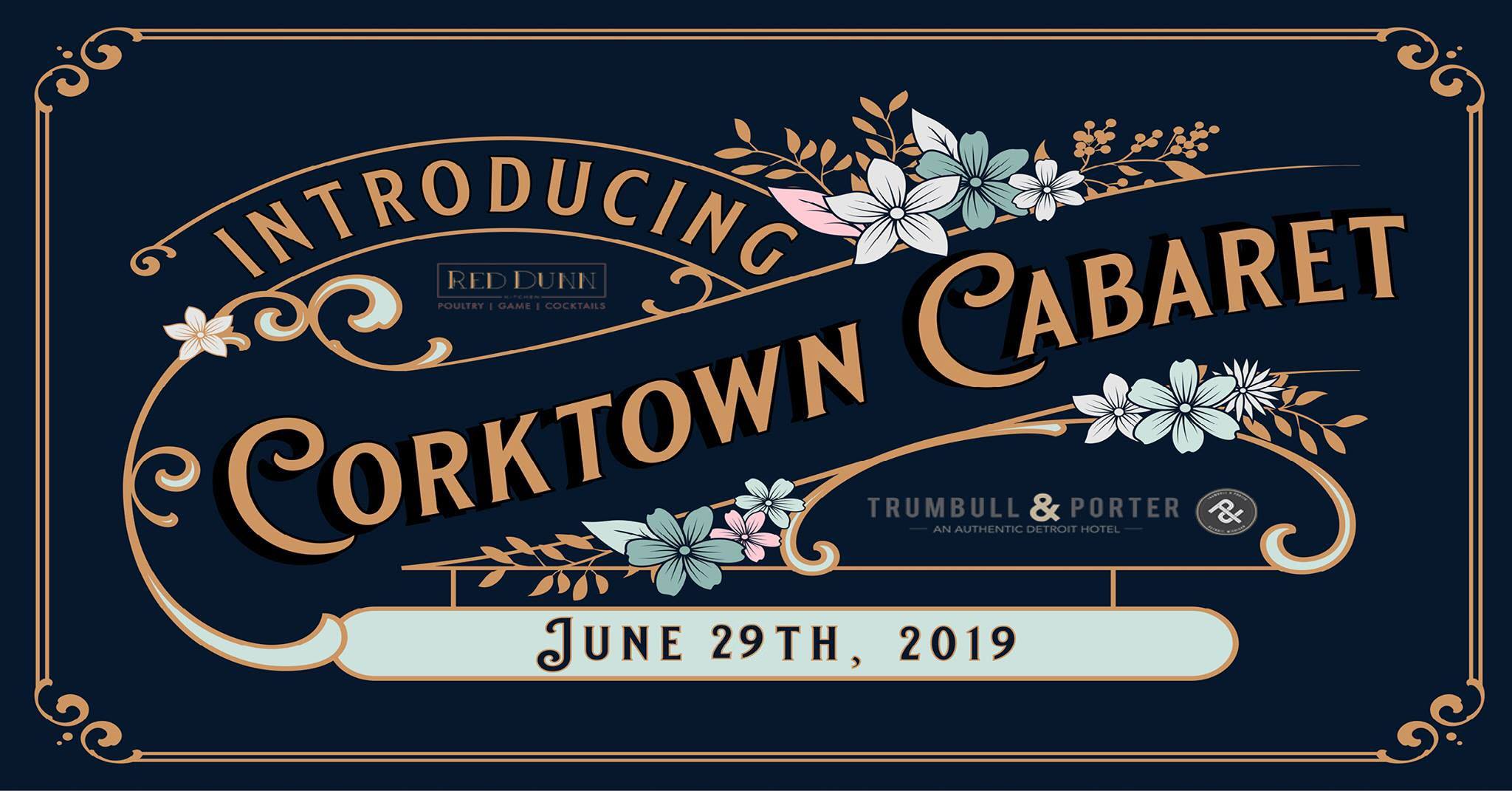 Corktown Logo - Corktown Cabaret - Red Dunn Kitchen