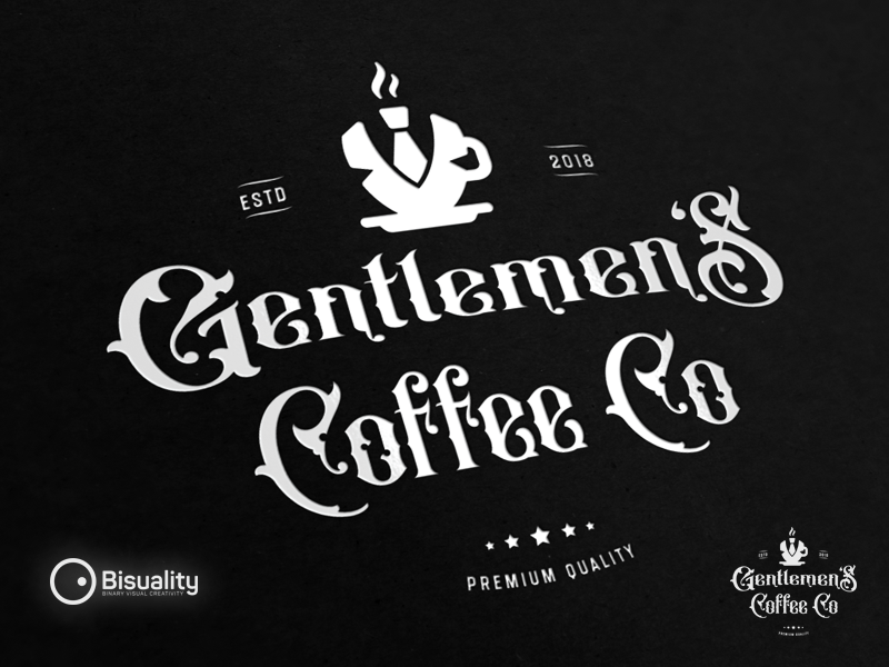 CoffeeCo Logo - Gentlemens Coffee Co. Logo by Luis Alvaro on Dribbble