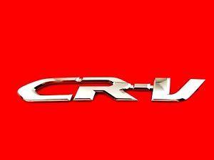 Crv Logo - Details about 2013 HONDA CR-V CRV REAR TRUNK CHROME OEM EMBLEM BADGE LOGO  SYMBOL SIGN 12 13 14