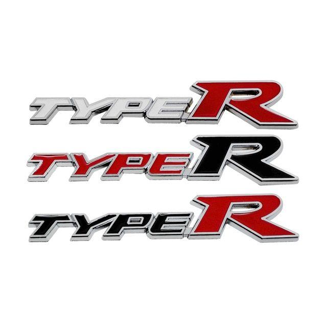 Crv Logo - US $2.54 49% OFF. 3D Metal Car Emblem Badge Logo Decal Sticker For Honda TYPER TYPE R Accord Civic CRV Fit Stream Crider Greiz Insight CRZ Vezel In Car