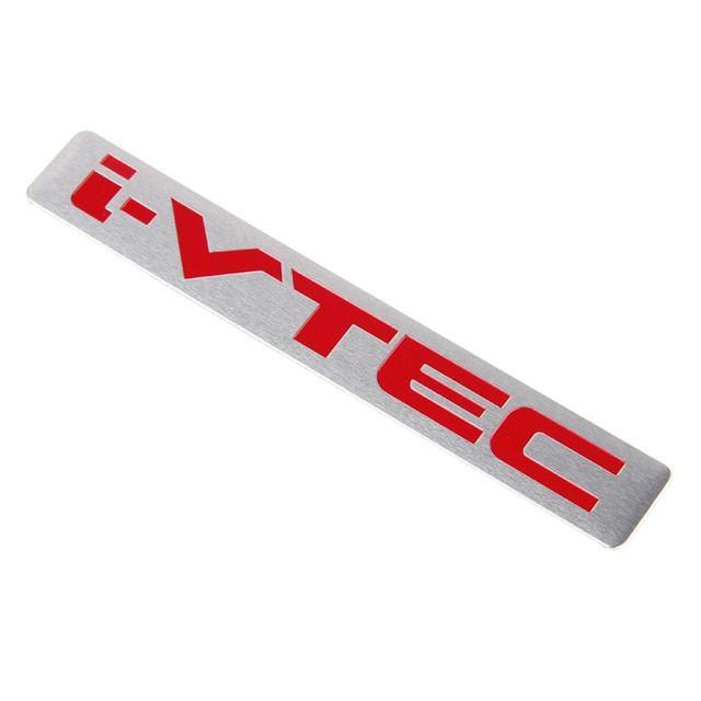Crv Logo - US $3.19 36% OFF|Car Styling Metal Auto Car Sticker Emblem Badge Decal For  i VTEC Logo For Honda CRV Civic Accord Fit Crosstour Jade Elysion Jazz-in  ...