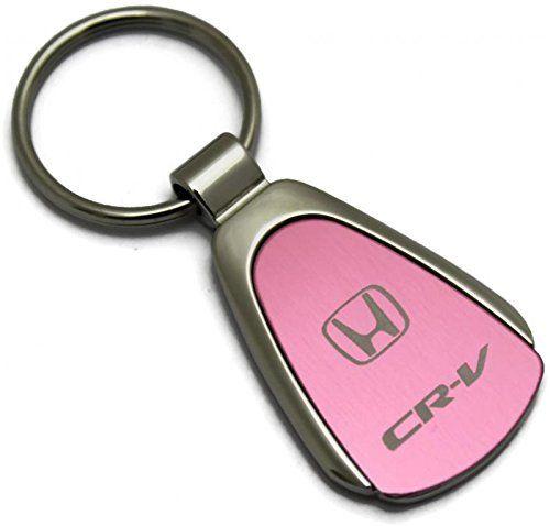 Crv Logo - Honda CR-V CRV Logo Pink Tear Drop Key Chain