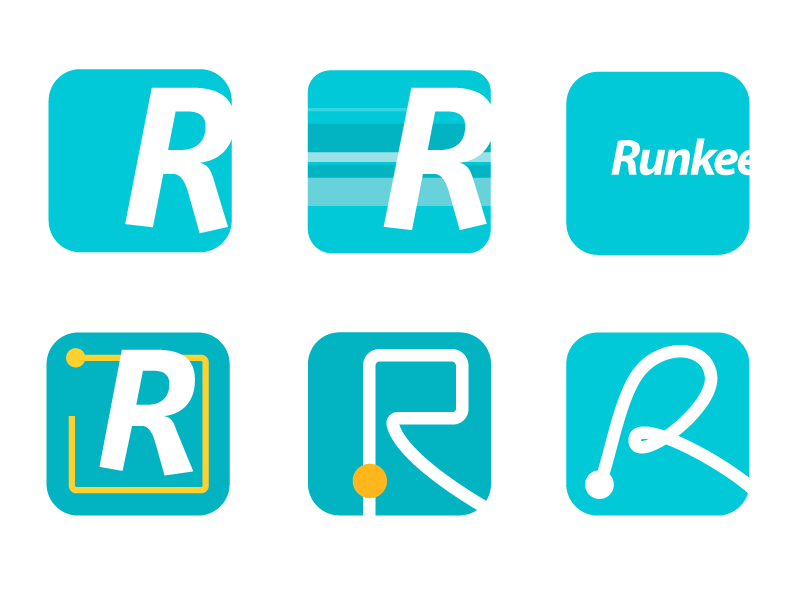 RunKeeper Logo - Runkeeper Logo Concepts by Jorge | Dribbble | Dribbble