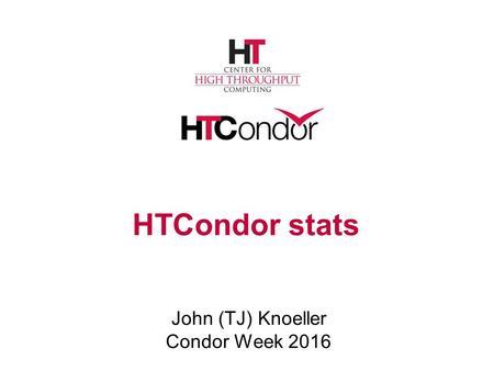 HTCondor Logo - Things you may not know about HTCondor