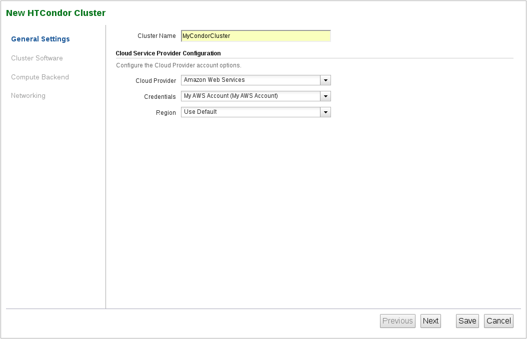 HTCondor Logo - Cluster Creation — CycleCloud Quick Start Guide v6.5.2