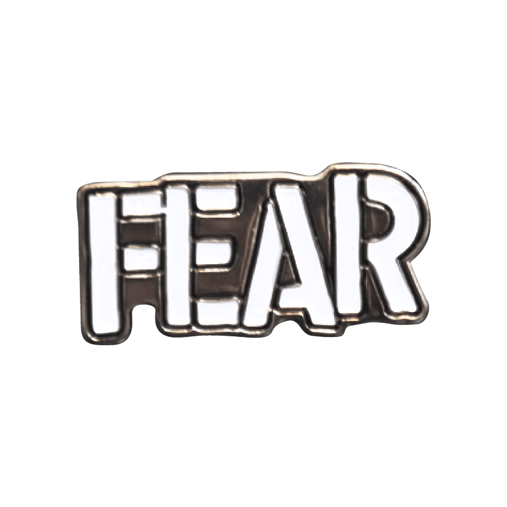 Fear Logo - FEAR Logo Enamel Pin