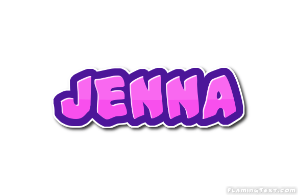 Jenna Logo - Jenna Logo | Free Name Design Tool from Flaming Text