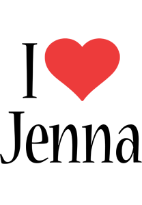 Jenna Logo - Jenna Logo | Name Logo Generator - I Love, Love Heart, Boots, Friday ...