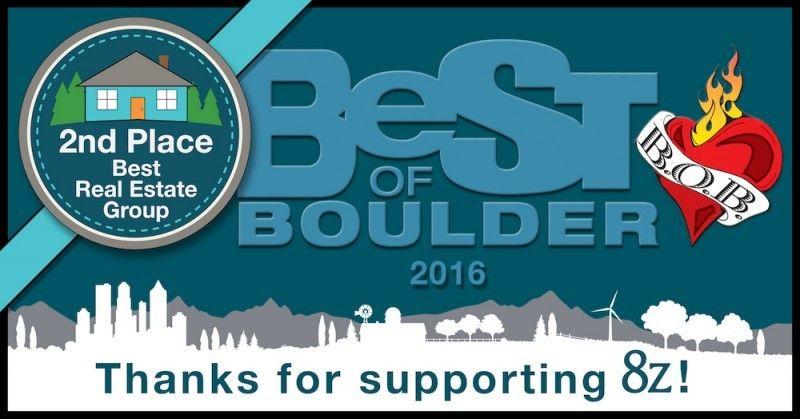 8Z Logo - 8z Real Estate Receives Runner-up in 2016 Best of Boulder | Front ...