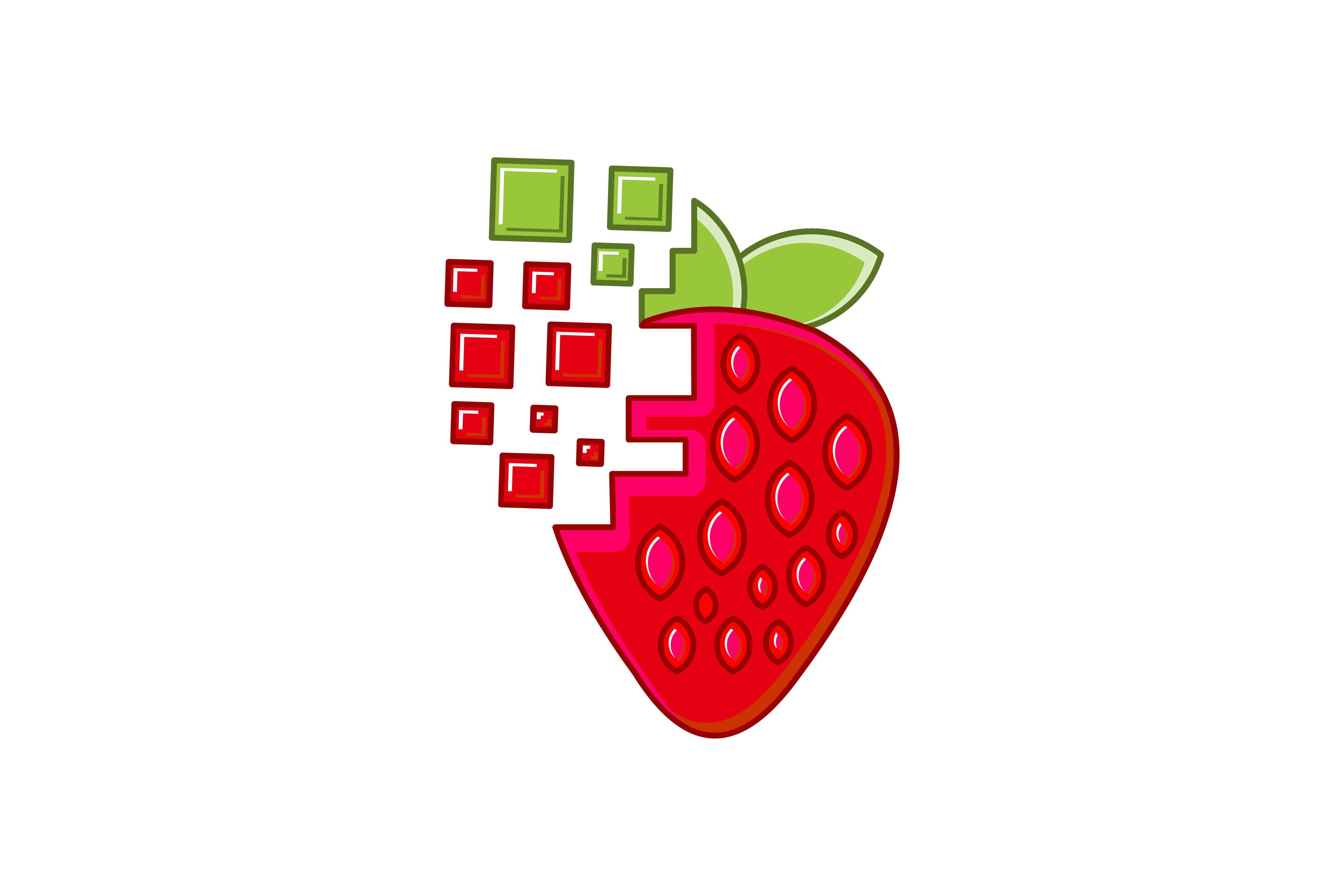 Strawberry Logo - Strawberry logo