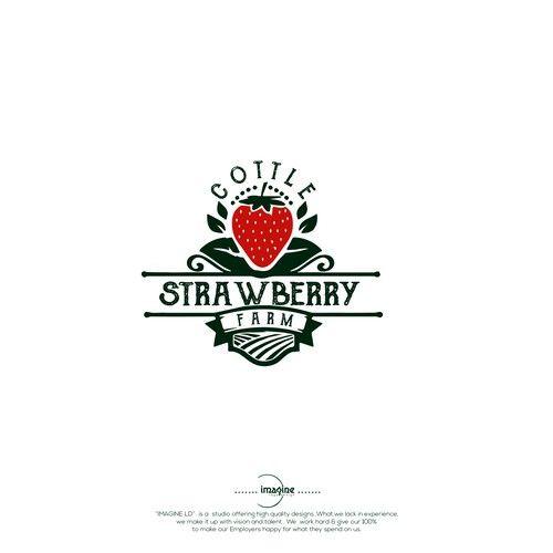 Strawberry Logo - Logo for Cottle Strawberry Farm. Logo design contest