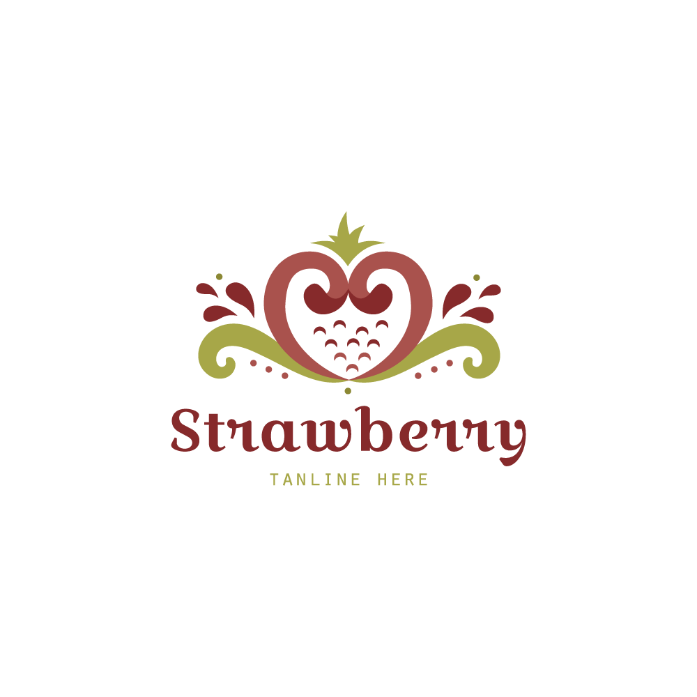 Strawberry Logo - For Sale: Strawberry Logo Design