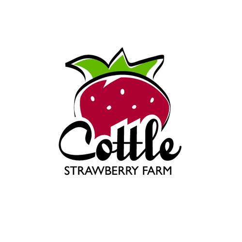 Strawberry Logo - Logo for Cottle Strawberry Farm | Logo design contest