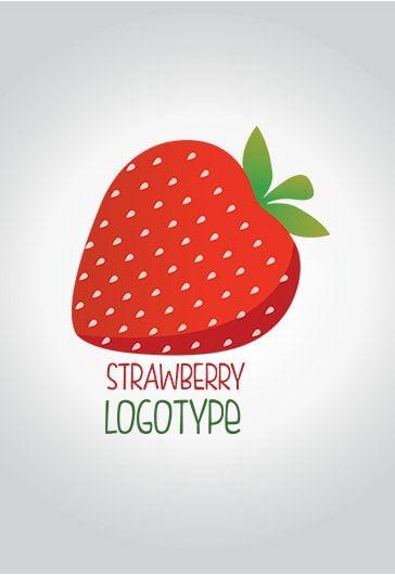 Strawberry Logo - Strawberry – Free Logo Template