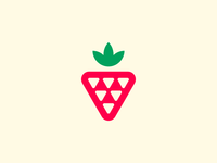 Strawberry Logo - Strawberry Logo by Omnium on Dribbble