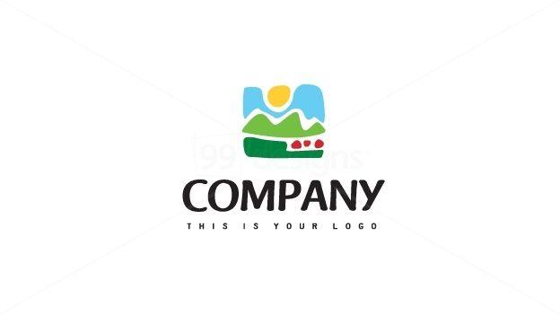 Countryside Logo - countryside logo | logos | Logos, Landscaping logo, Custom logo design