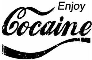 Cocaine Logo - Details about Framed Print Cocaine as Coca Cola Logo (Funny Drug Art Coke Picture)