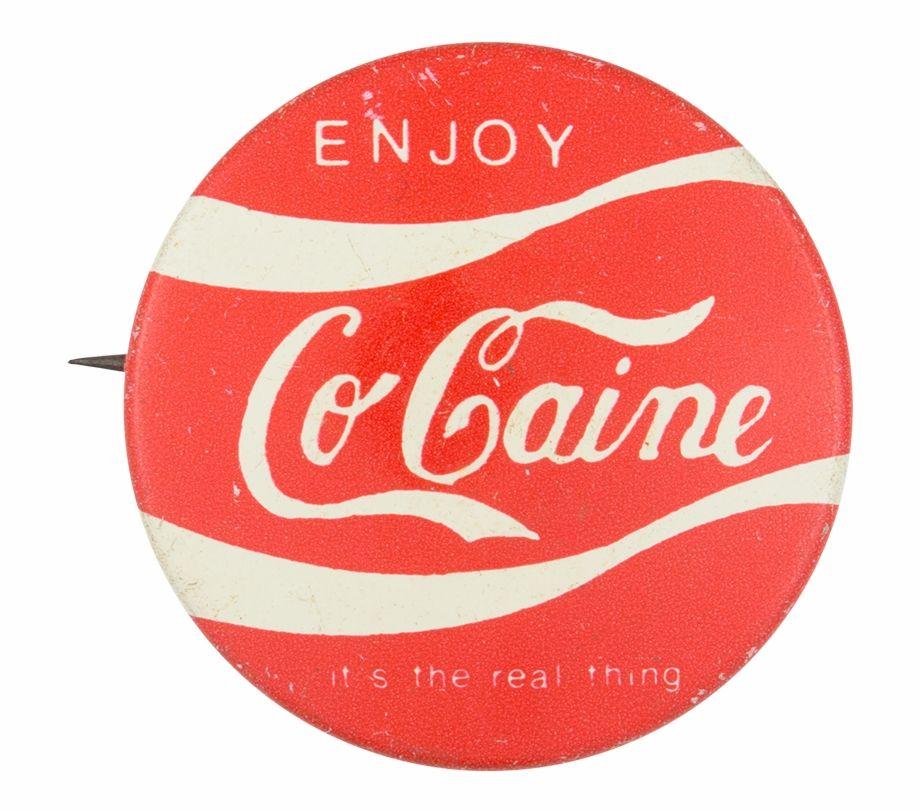Cocaine Logo - Enjoy Cocaine Cola Cocaïne Logo Free PNG Image & Clipart