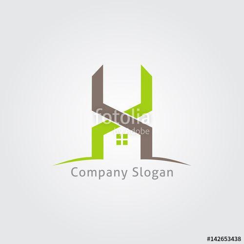 Countryside Logo - House Abstract Real Estate Countryside Logo Design Template for ...