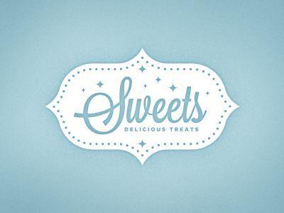 Dessert Logo - Sweet Dessert Logos. logos. Dessert logo, Sweet logo, Retro logos