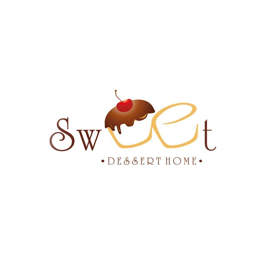 Dessert Logo - sweet dessert home logo - Ruby Graphic Studio