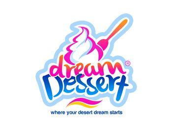 Dessert Logo - Logo design entry number 60 by twindesigner | Dream Dessert logo contest